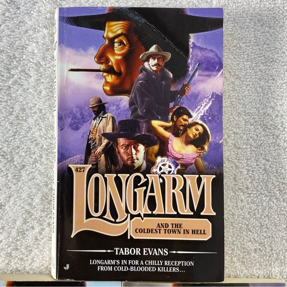Vintage Longarm Action Western Romance Novel x3 - Picture 2 of 12
